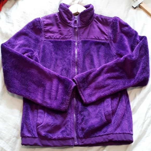 The Children's Place Other - CHILDREN'S PLACE Purple Fleece Full Zip Hoodie M